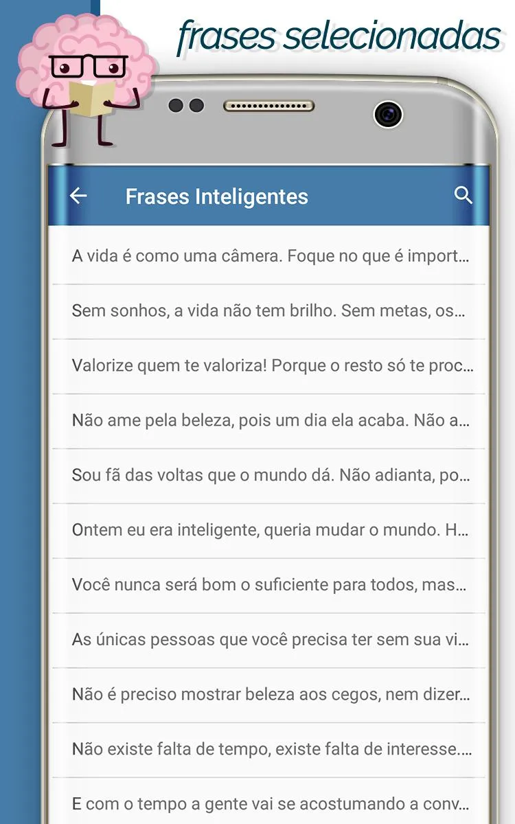 Frases inteligentes de Pensado | Indus Appstore | Screenshot