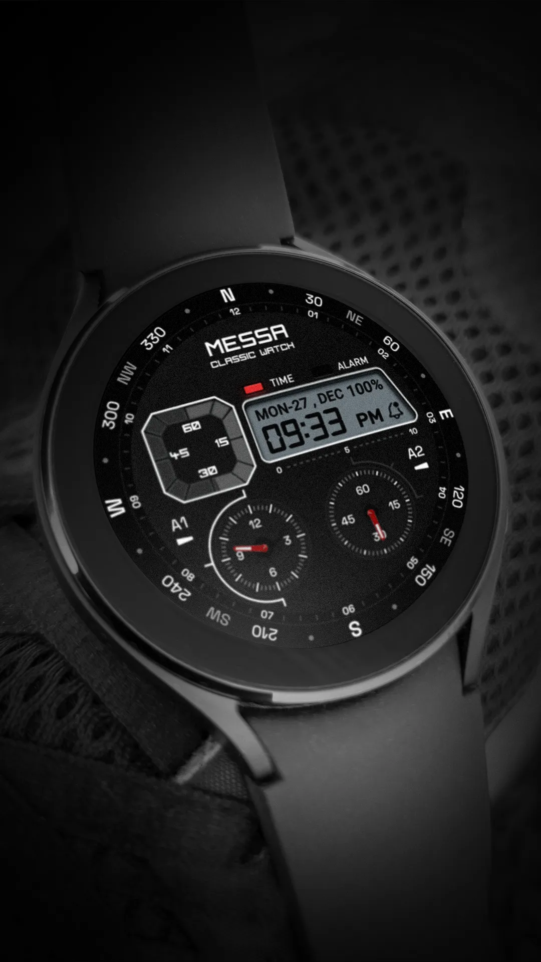 Watchface Digital Messa LX46 | Indus Appstore | Screenshot