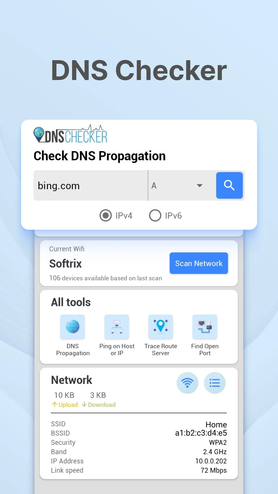 DNS Checker - Network Tools | Indus Appstore | Screenshot