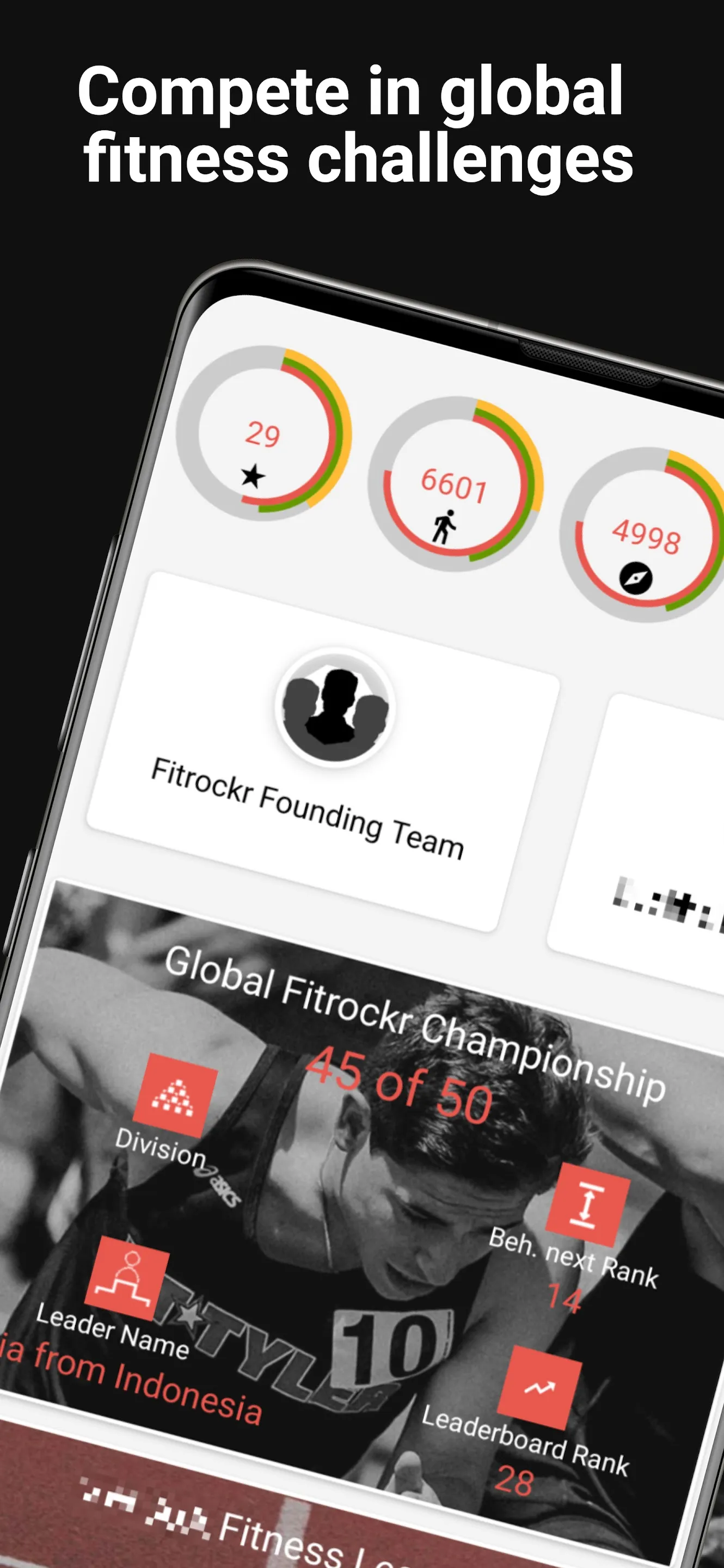 Fitrockr - Fitness Challenges | Indus Appstore | Screenshot