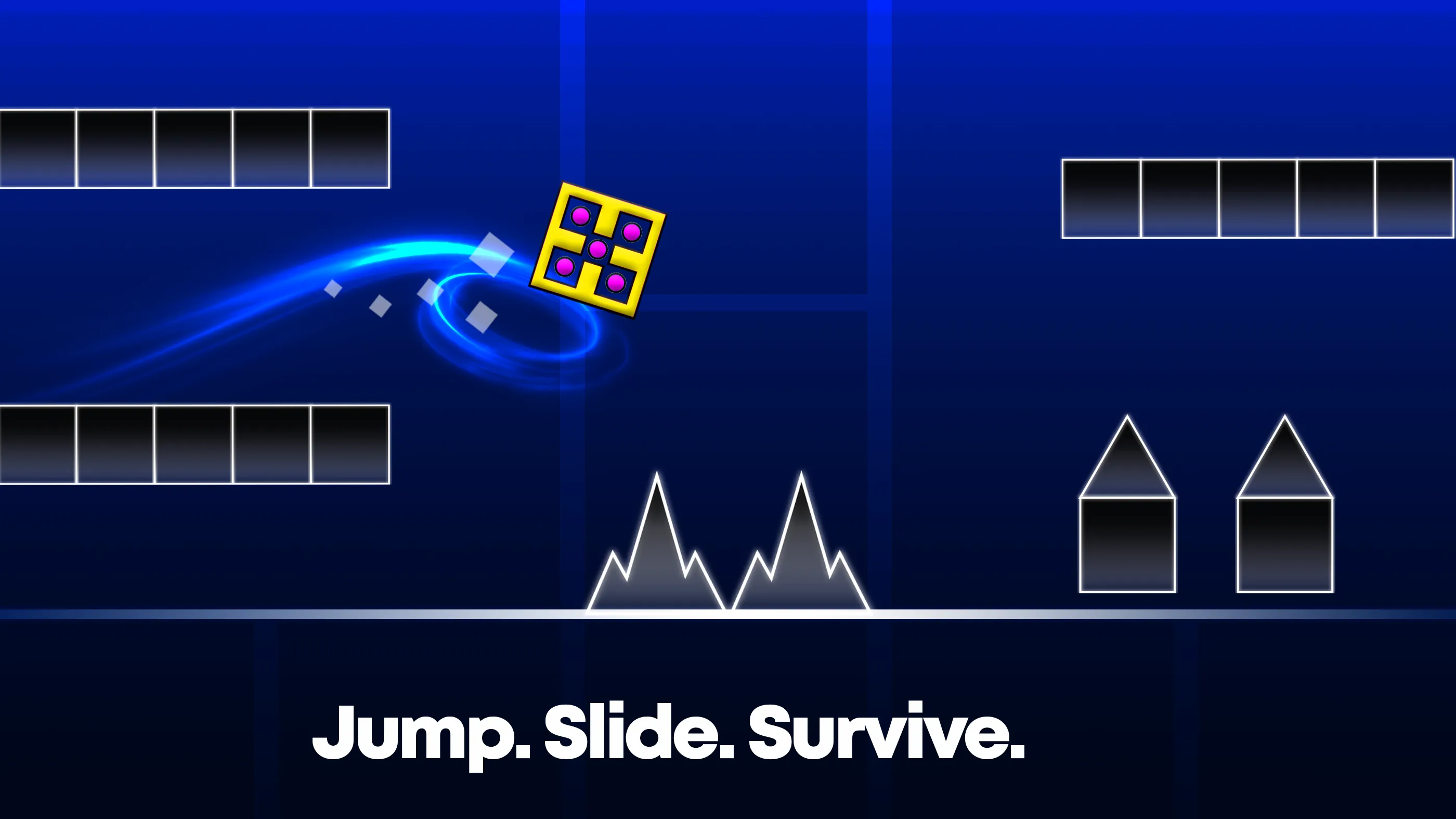 Pixel Ride – Jump to the Beat | Indus Appstore | Screenshot