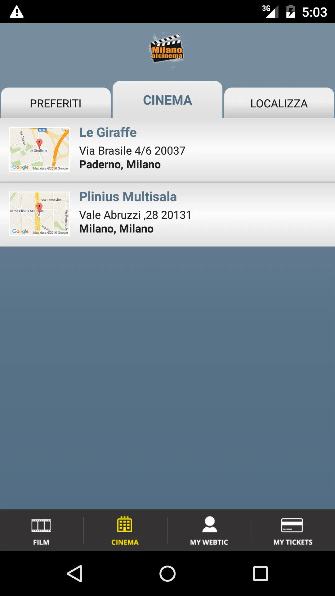 Webtic Milano al Cinema | Indus Appstore | Screenshot