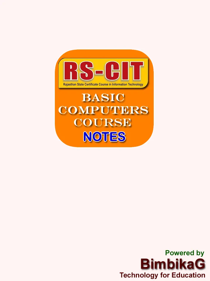 RSCIT Computer Course Notes | Indus Appstore | Screenshot