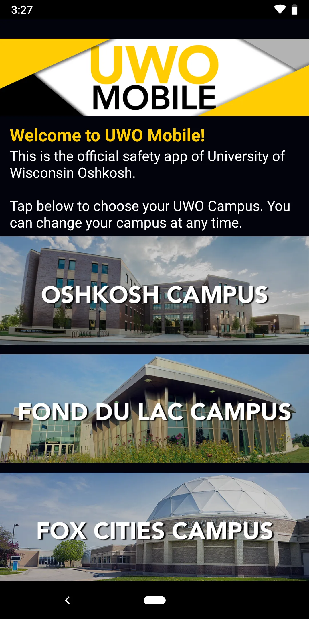 UWO Mobile | Indus Appstore | Screenshot