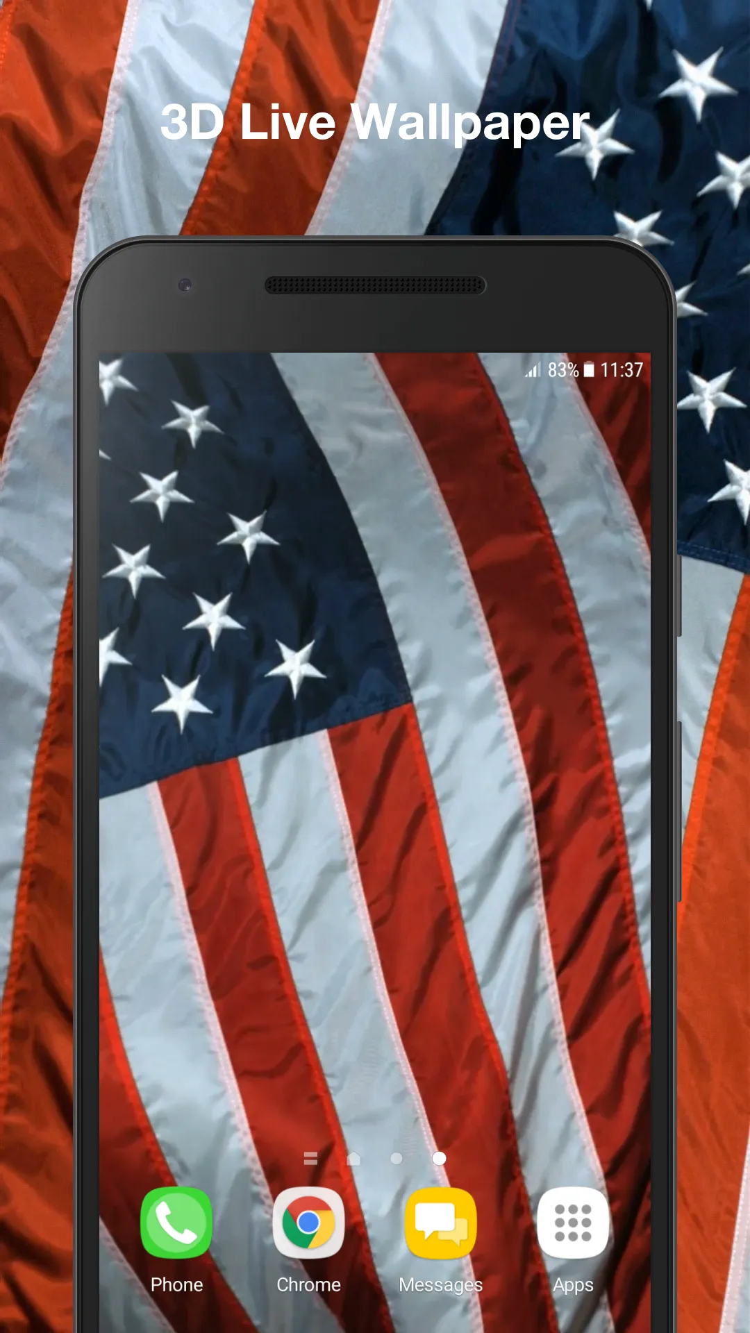 American Flag Live Wallpaper | Indus Appstore | Screenshot