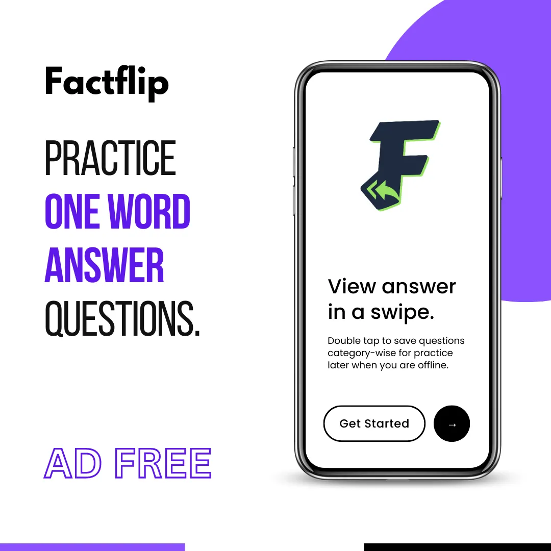 Factflip: One Word Answer App | Indus Appstore | Screenshot