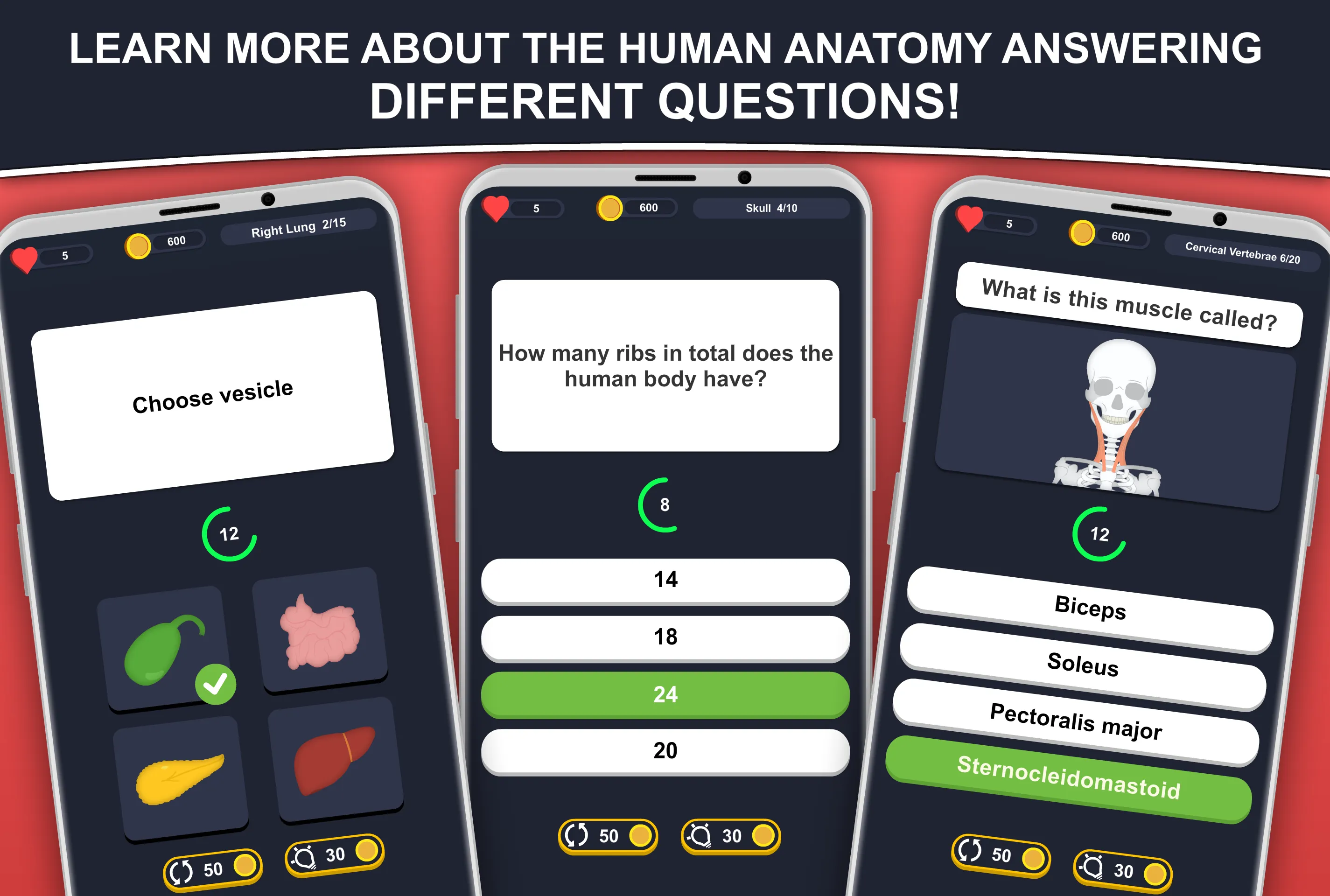 Anato Trivia -  Quiz Anatomy | Indus Appstore | Screenshot