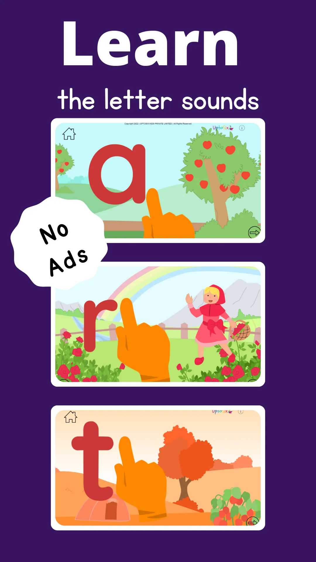 UptoSix Phonics | Indus Appstore | Screenshot