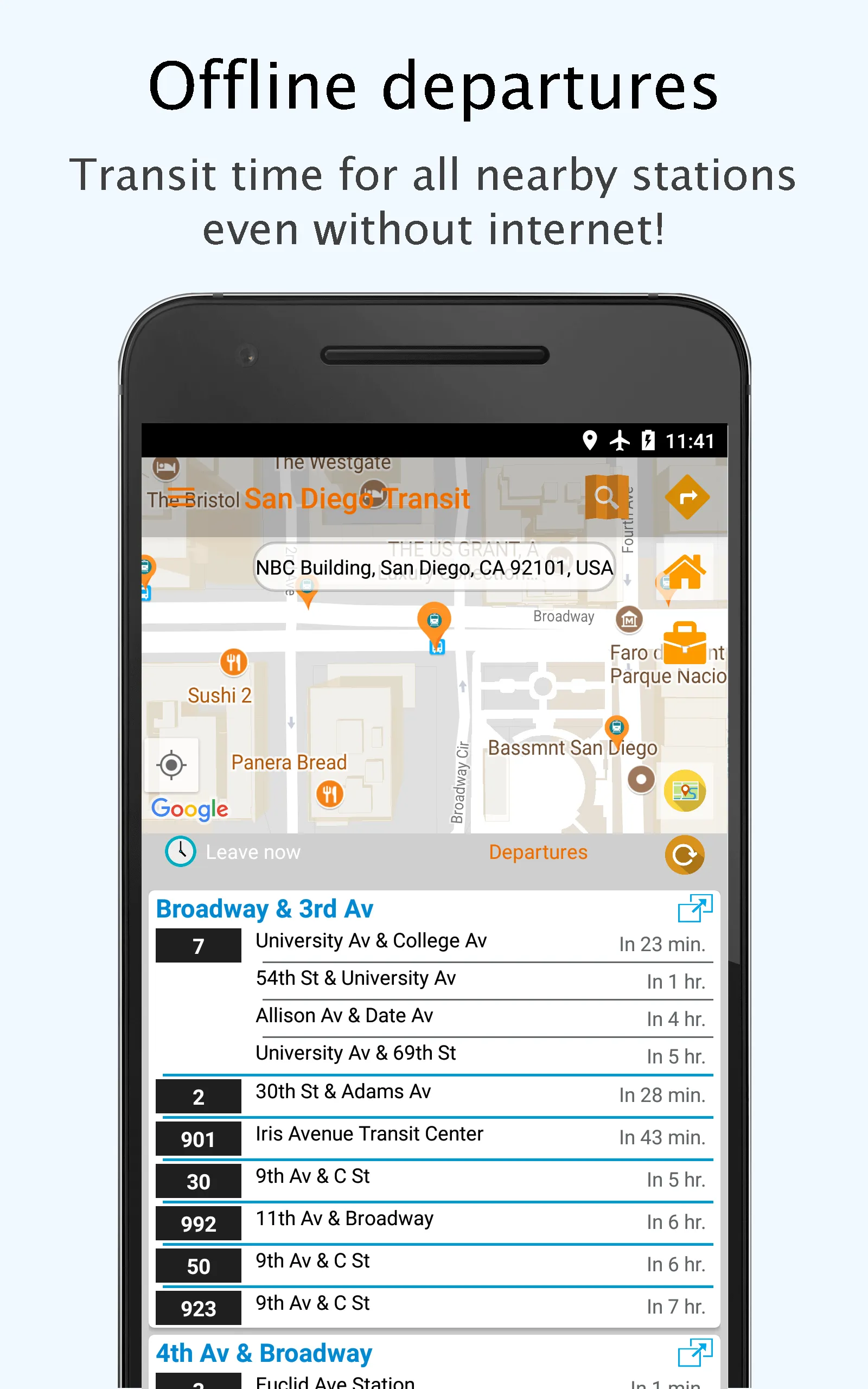 San Diego Public Transport | Indus Appstore | Screenshot