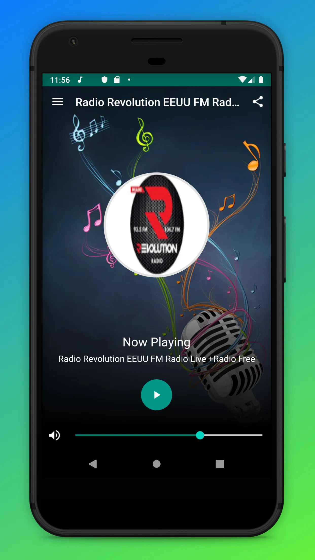 Revolution 93.5 Miami Radio FM | Indus Appstore | Screenshot