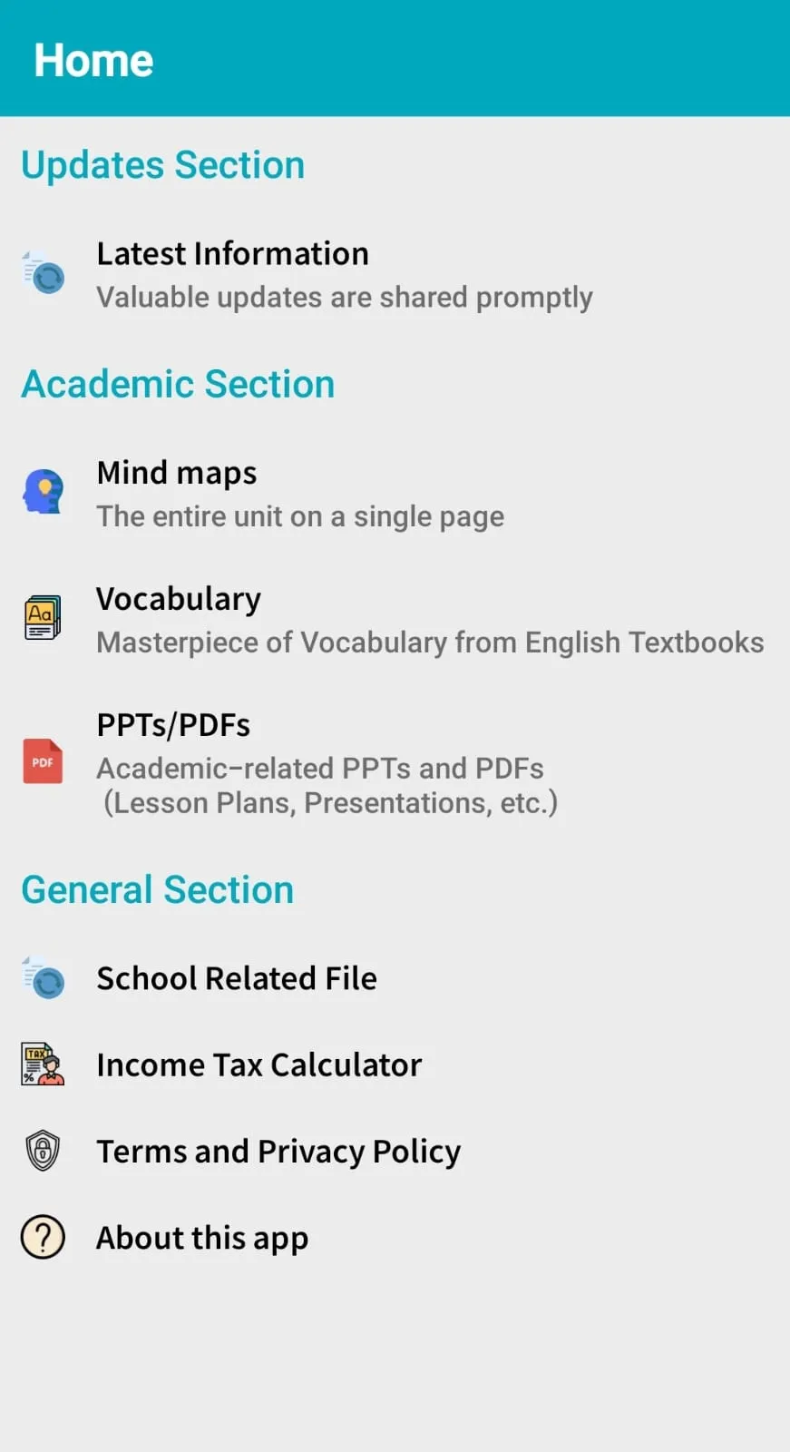 Teachers File | Indus Appstore | Screenshot