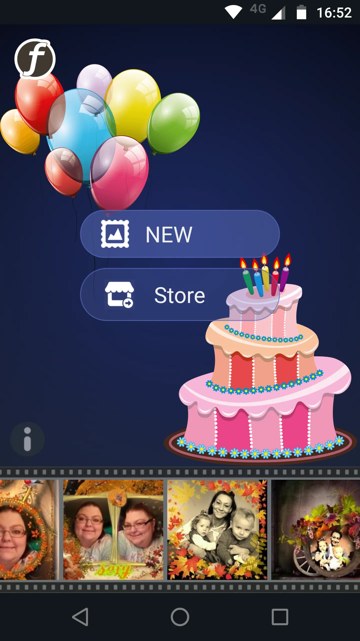 Birthday Photo Frames | Indus Appstore | Screenshot