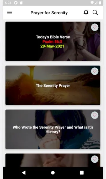 Prayer for Serenity - God gran | Indus Appstore | Screenshot