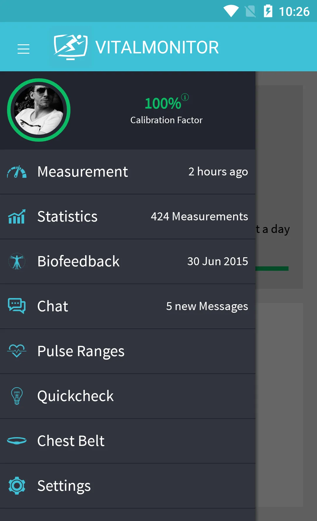 Vitalmonitor | Indus Appstore | Screenshot