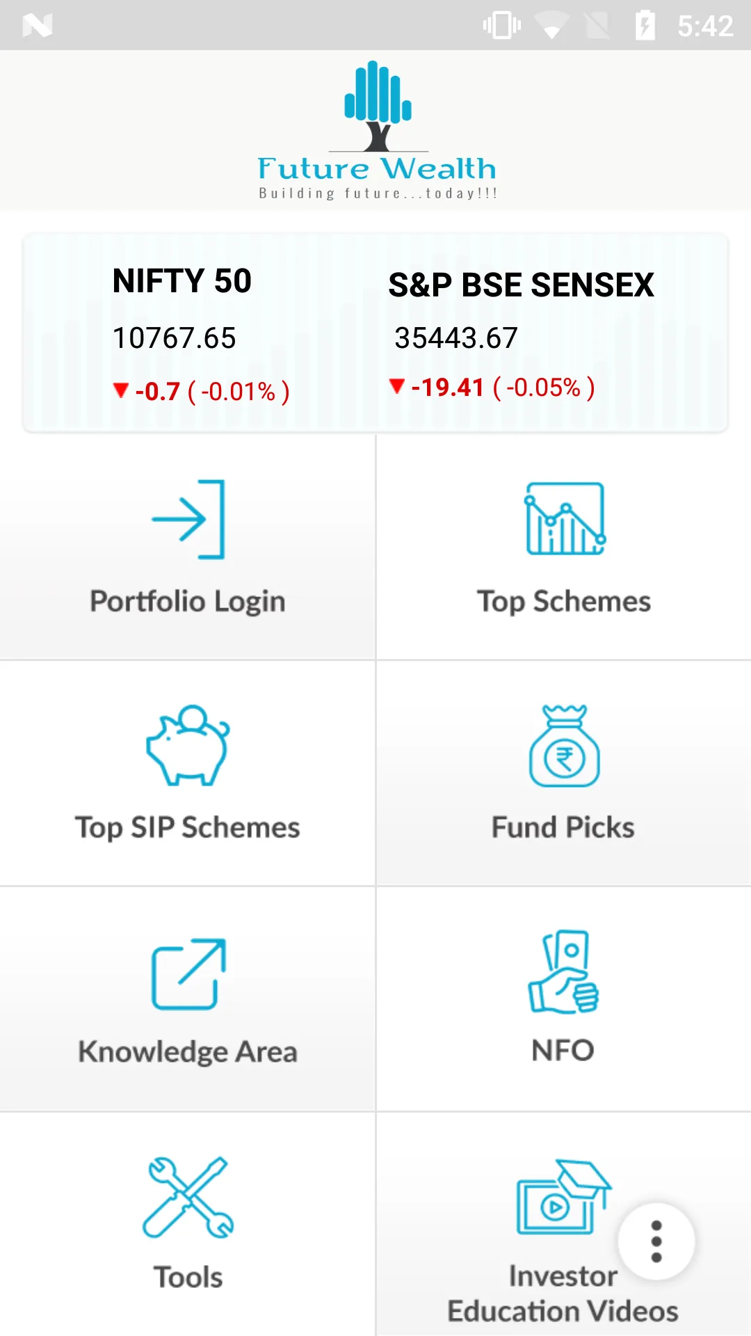 Future Wealth | Indus Appstore | Screenshot