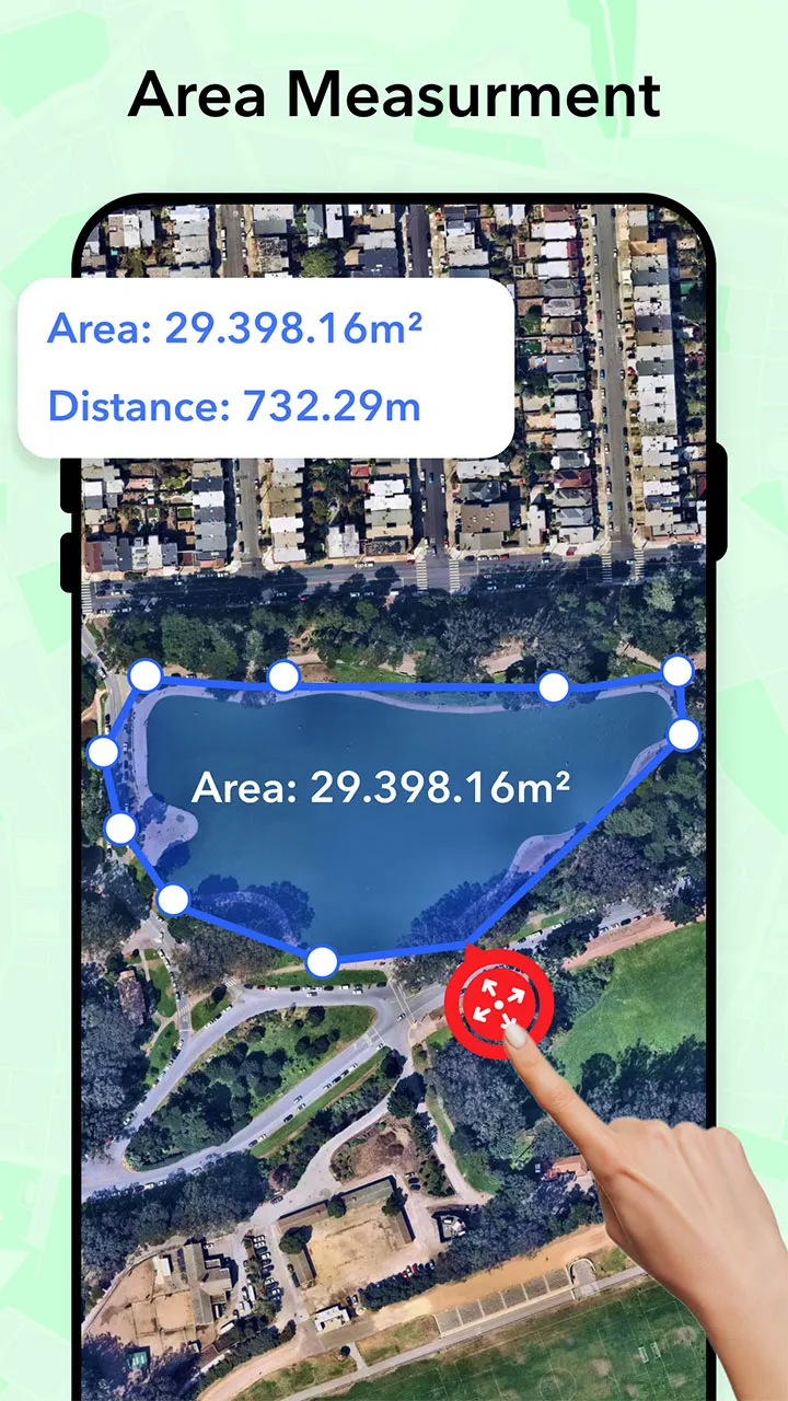 GPS Area Measurements | Indus Appstore | Screenshot