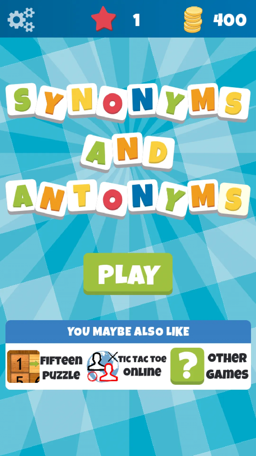 Synonyms and Antonyms | Indus Appstore | Screenshot