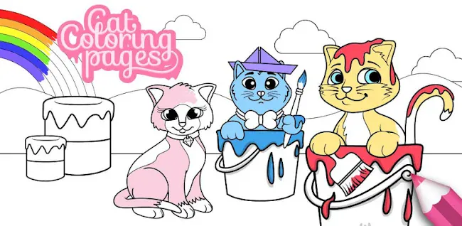 Cat Coloring Pages – Coloring Book | Indus Appstore | Screenshot