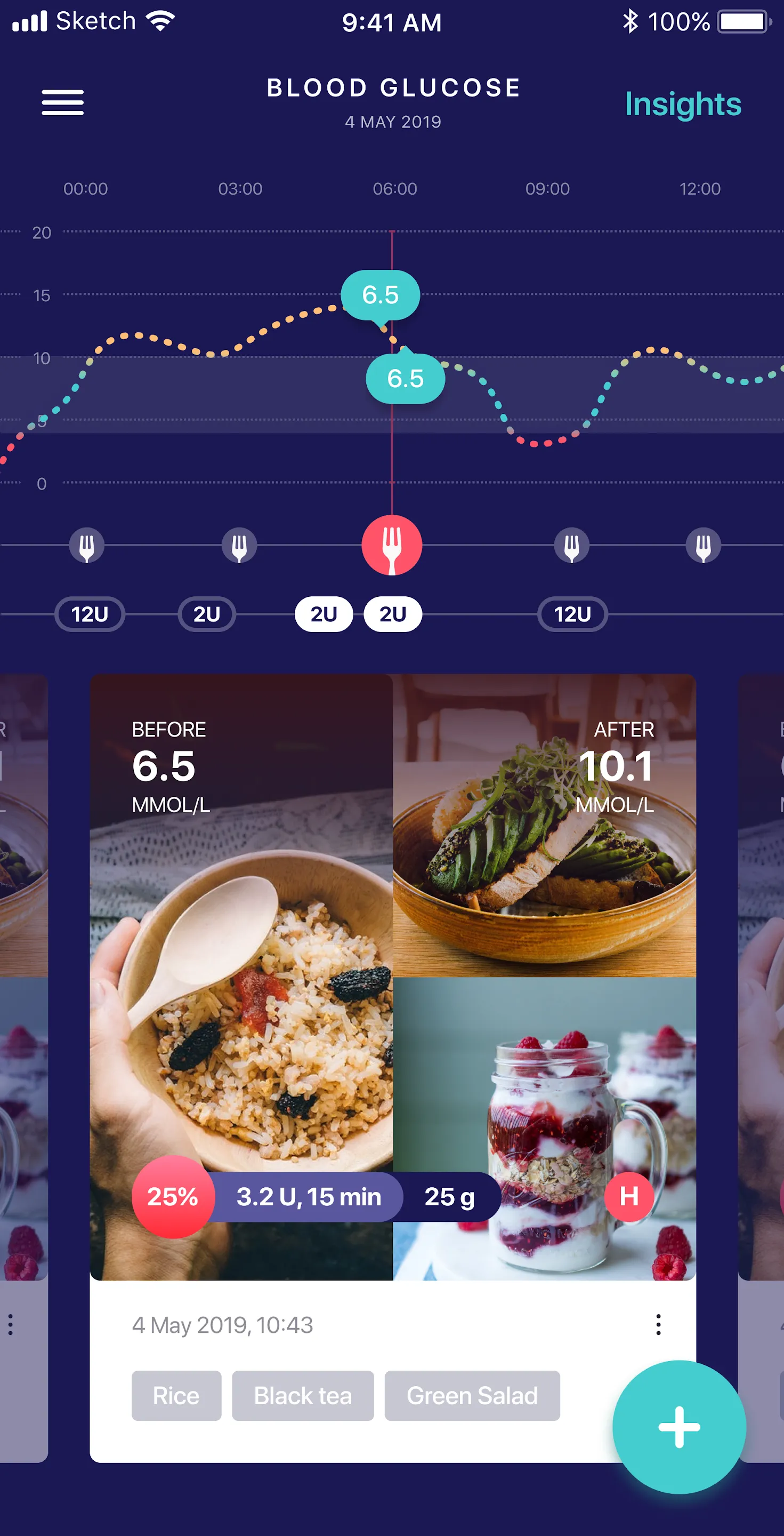 Undermyfork: Diabetes app | Indus Appstore | Screenshot