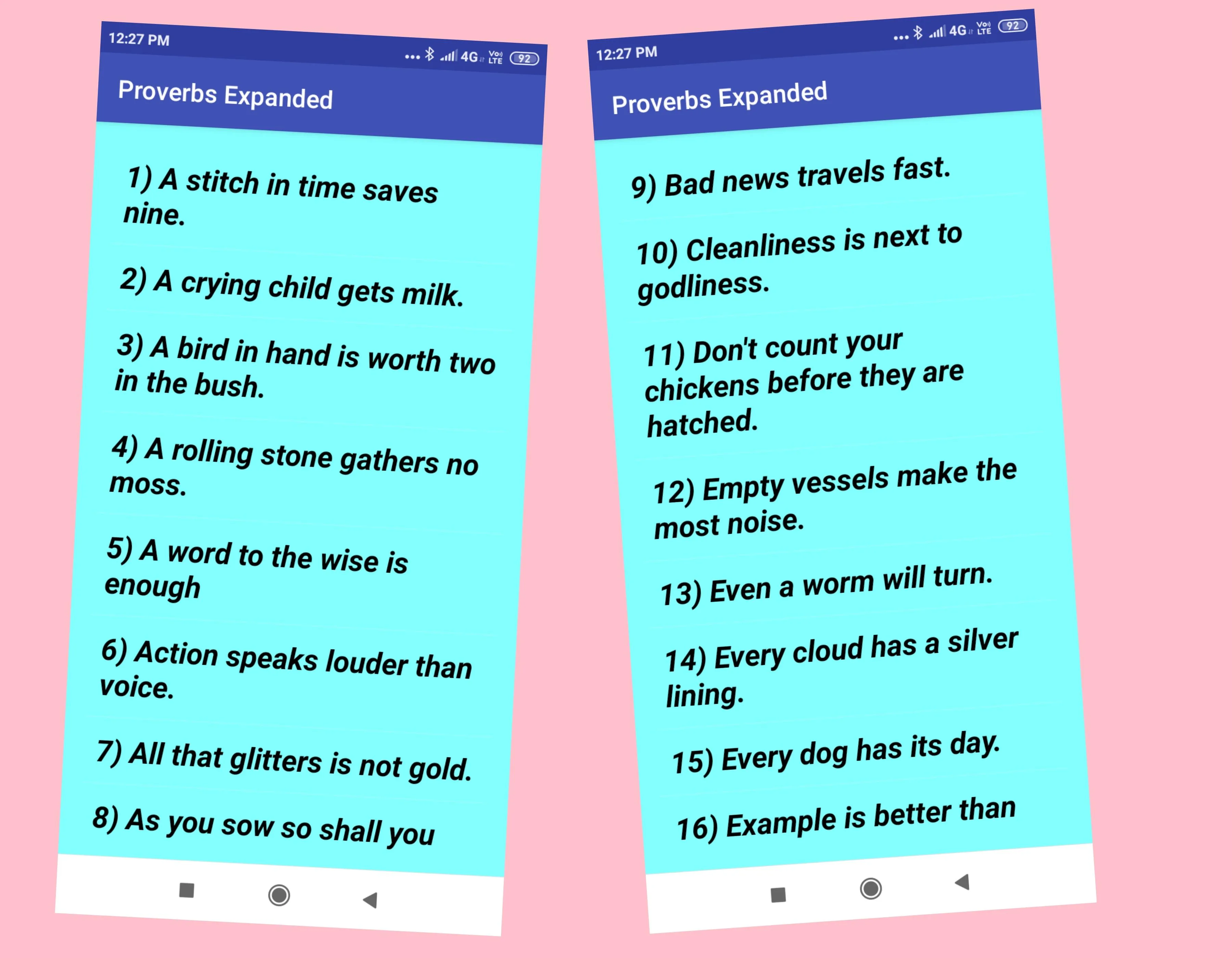 Proverbs Expanded | Indus Appstore | Screenshot