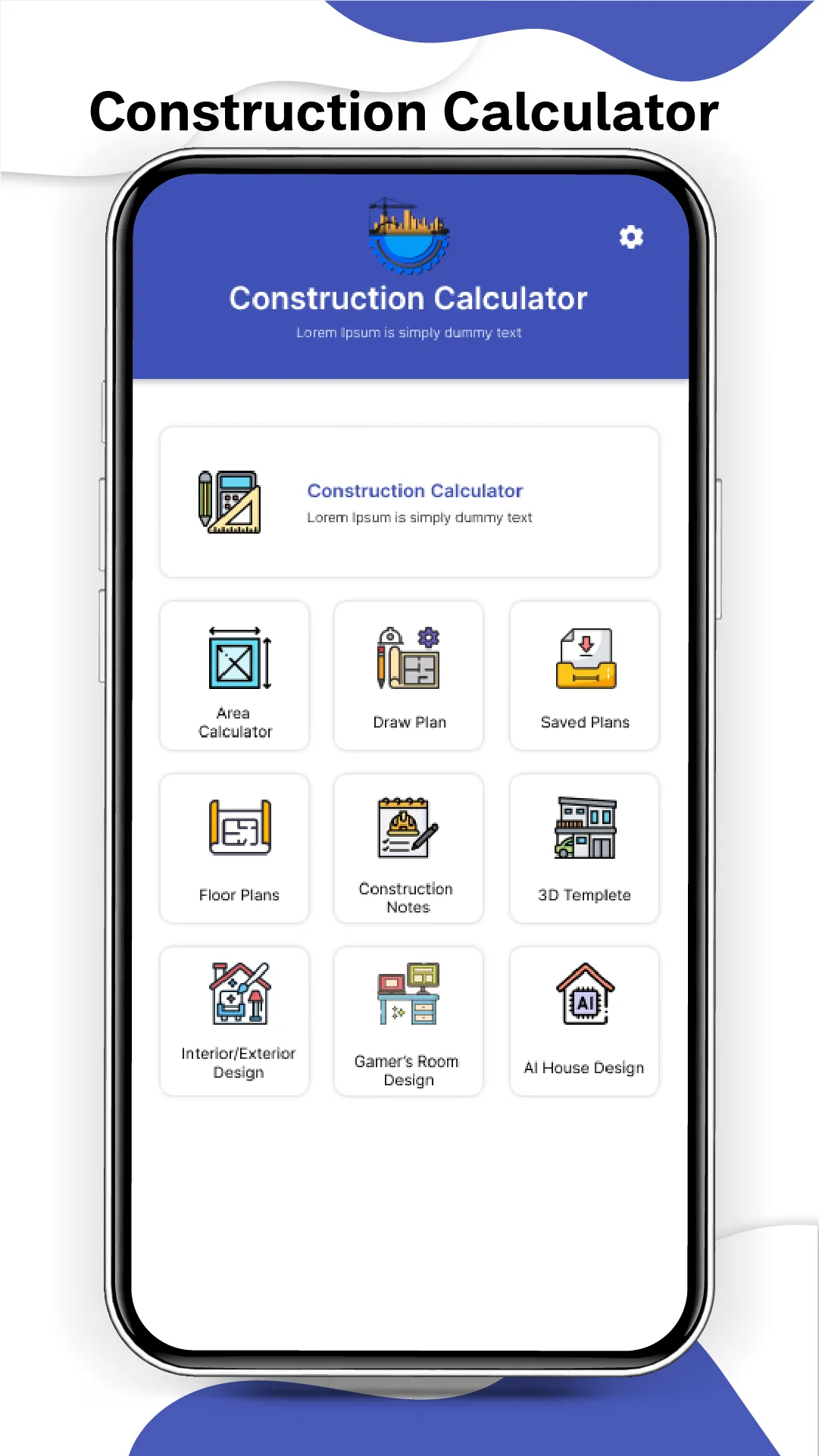 Construction Calculator | Indus Appstore | Screenshot