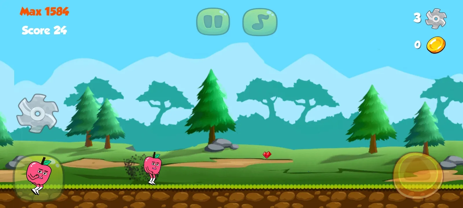 Apple and Onion adventures | Indus Appstore | Screenshot