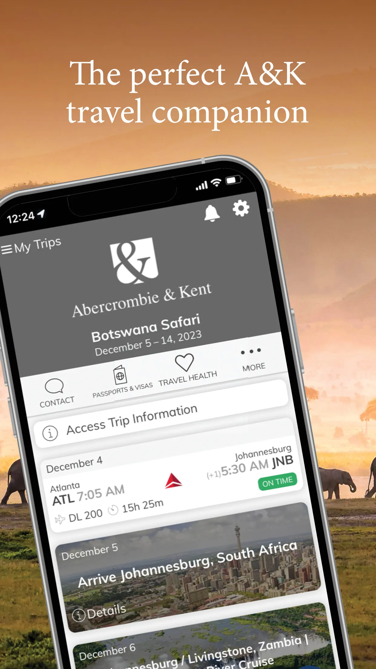 Abercrombie & Kent | Indus Appstore | Screenshot