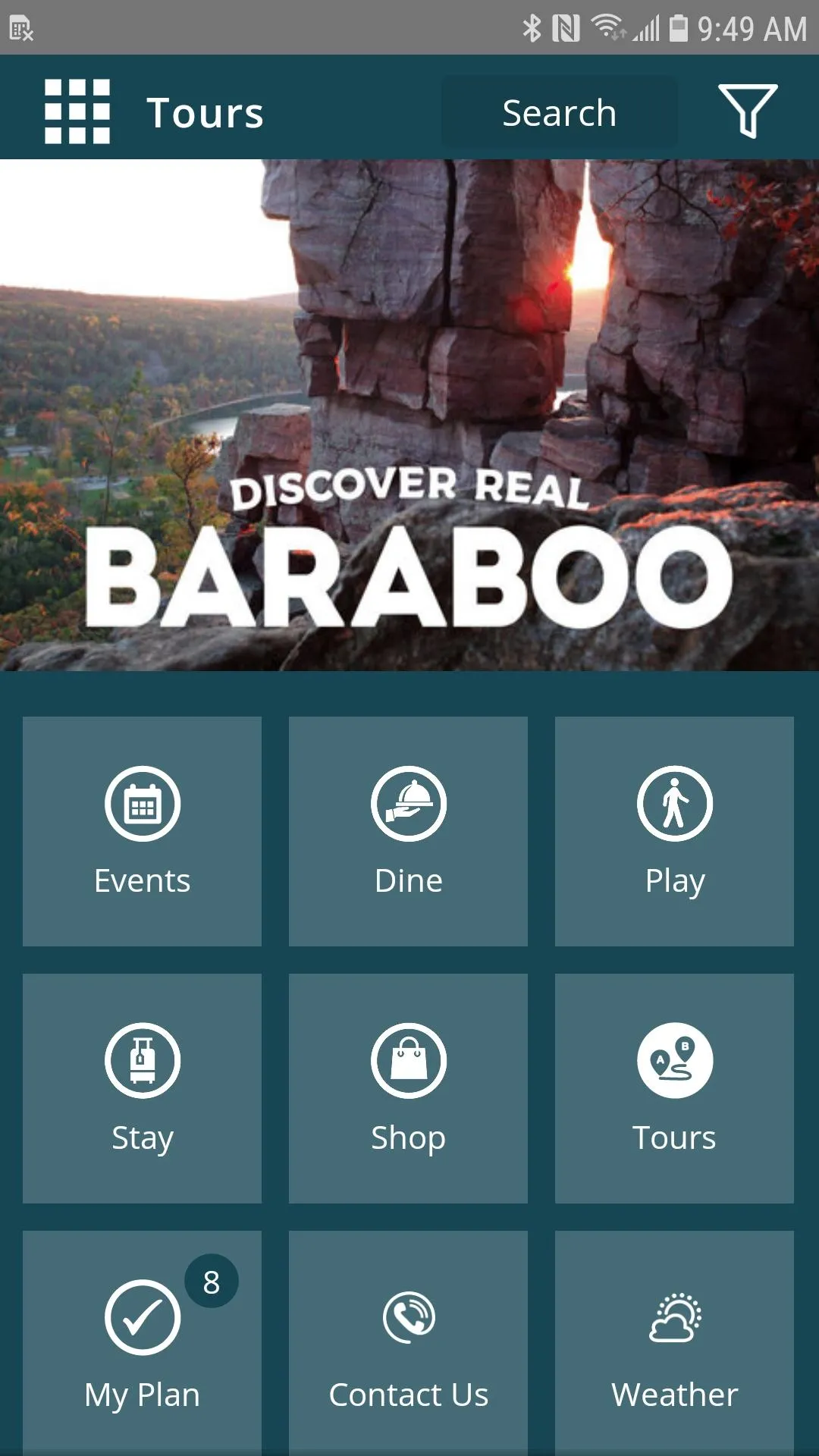 Visit Baraboo! | Indus Appstore | Screenshot