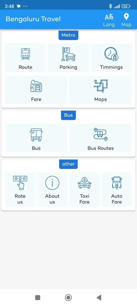 Bangalore Metro Route Map Fare | Indus Appstore | Screenshot
