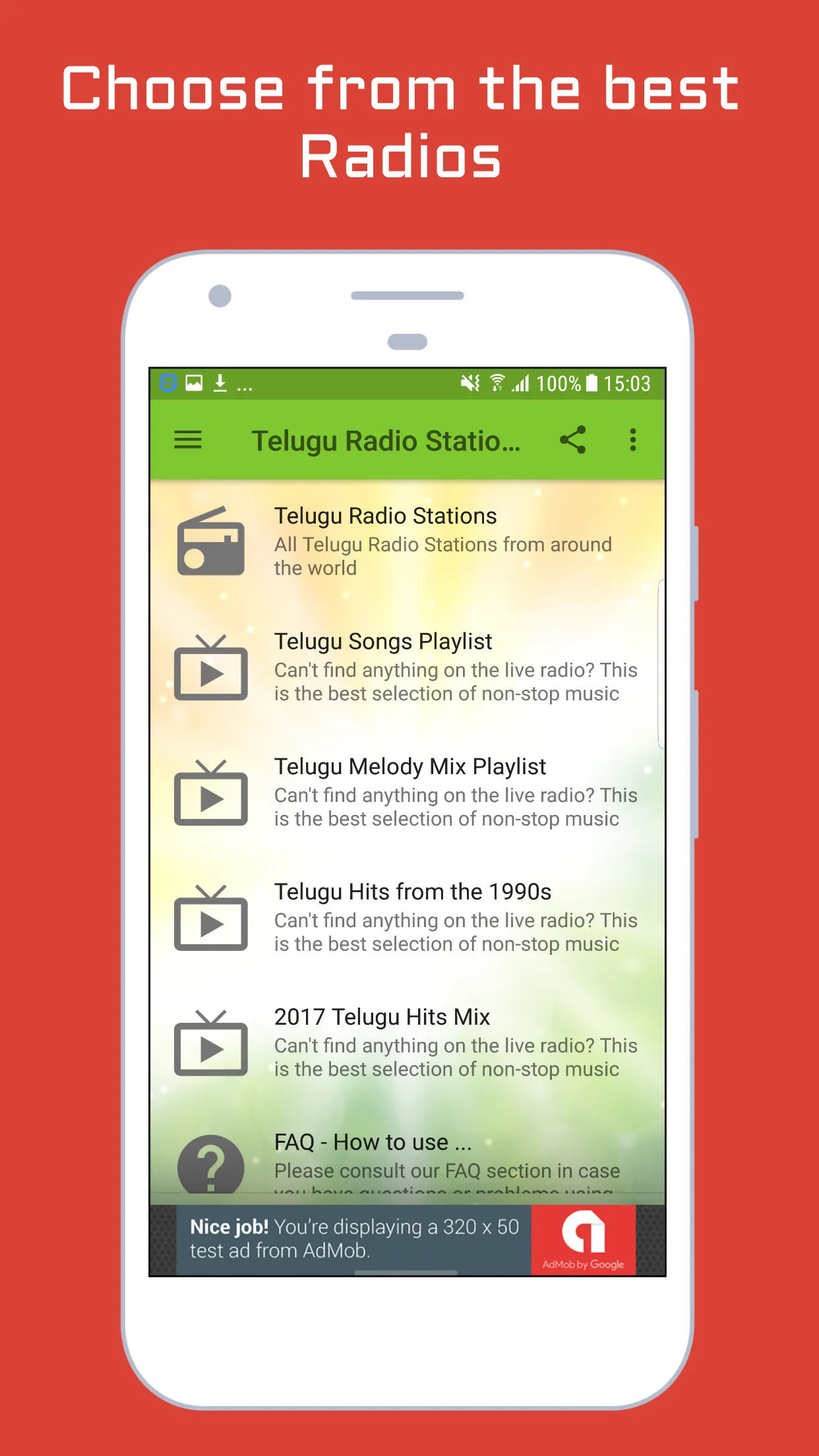 Telugu Radio Stations | Indus Appstore | Screenshot