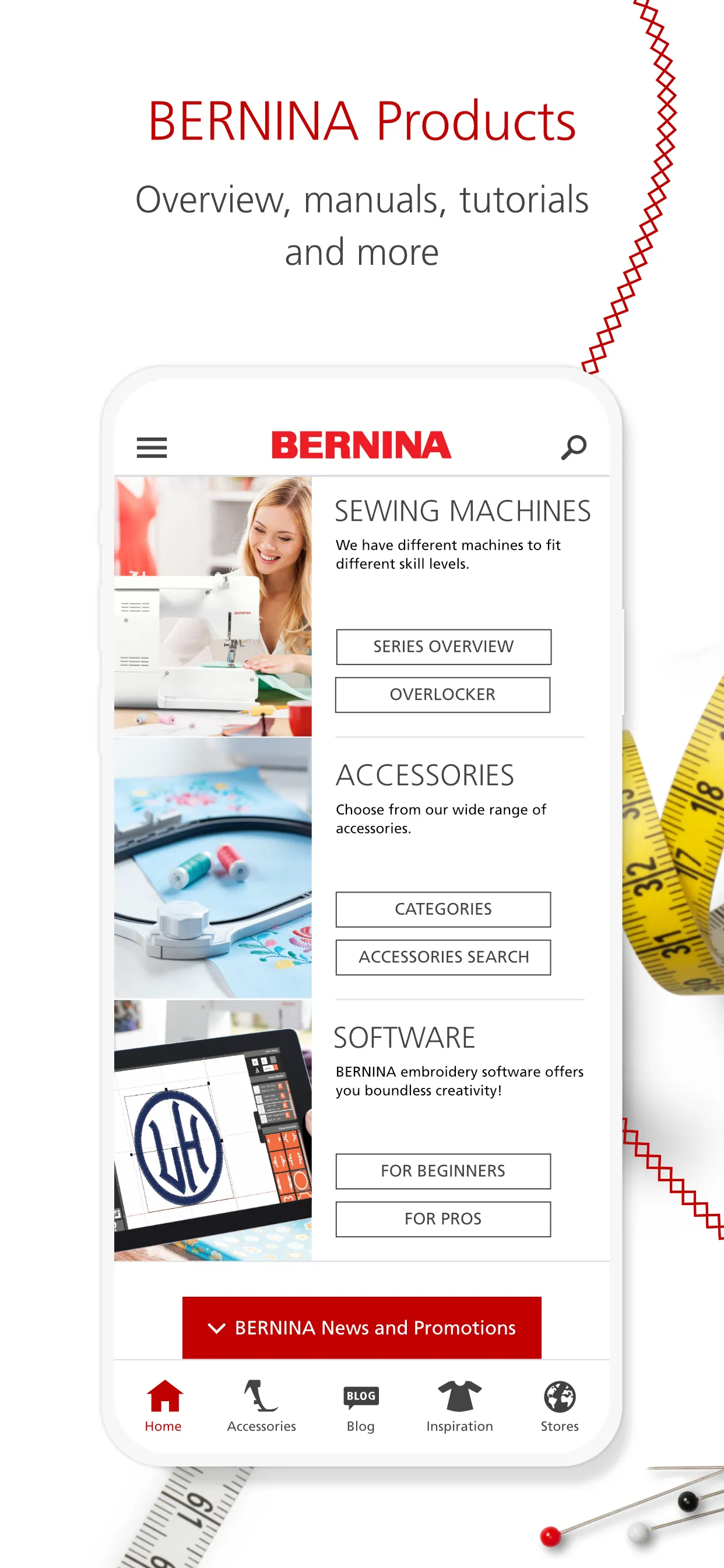 BERNINA | Indus Appstore | Screenshot