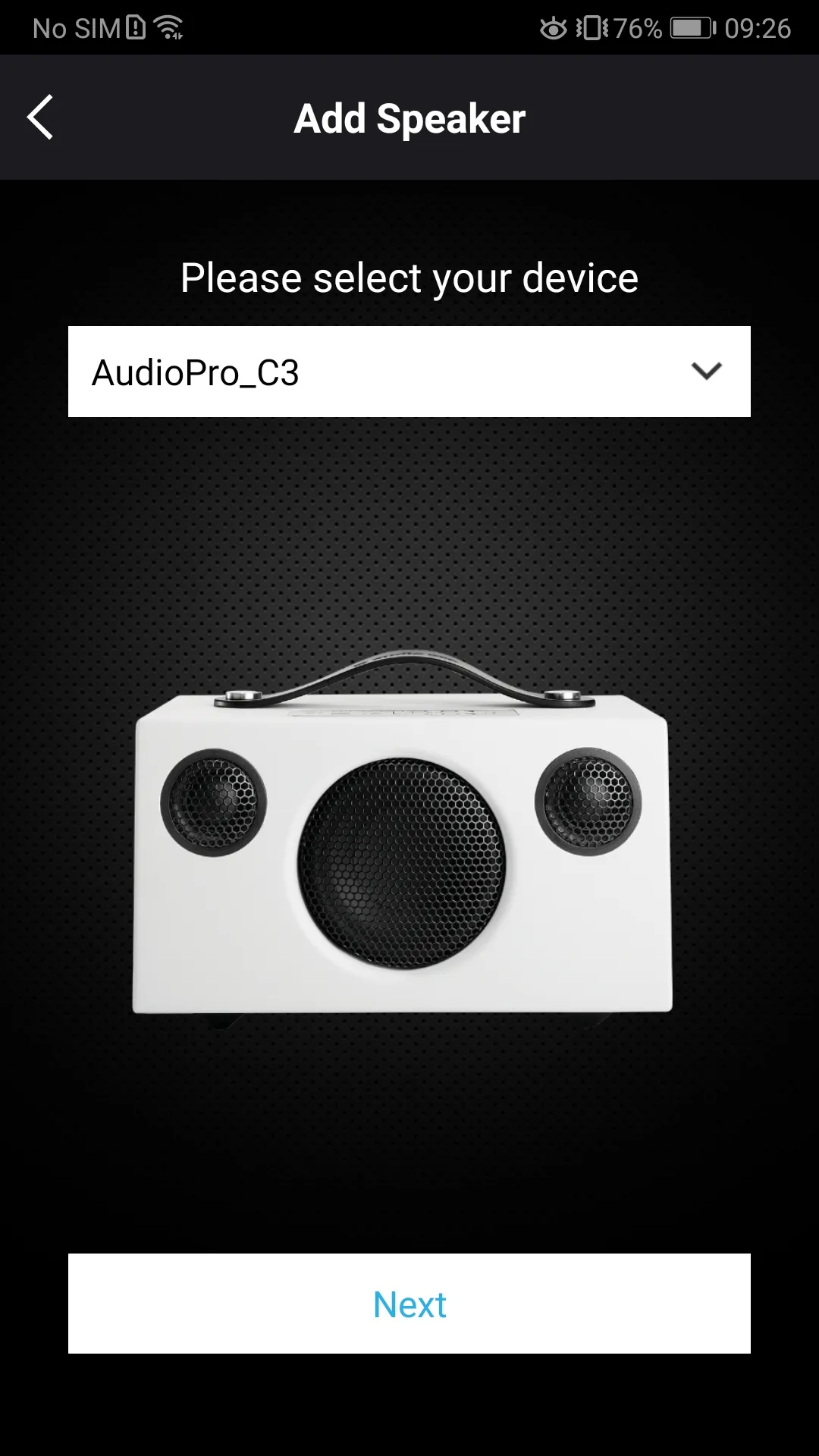 Audio Pro Control | Indus Appstore | Screenshot