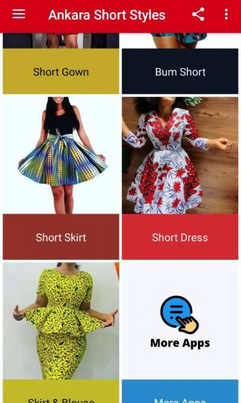 Ankara Short Styles | Indus Appstore | Screenshot