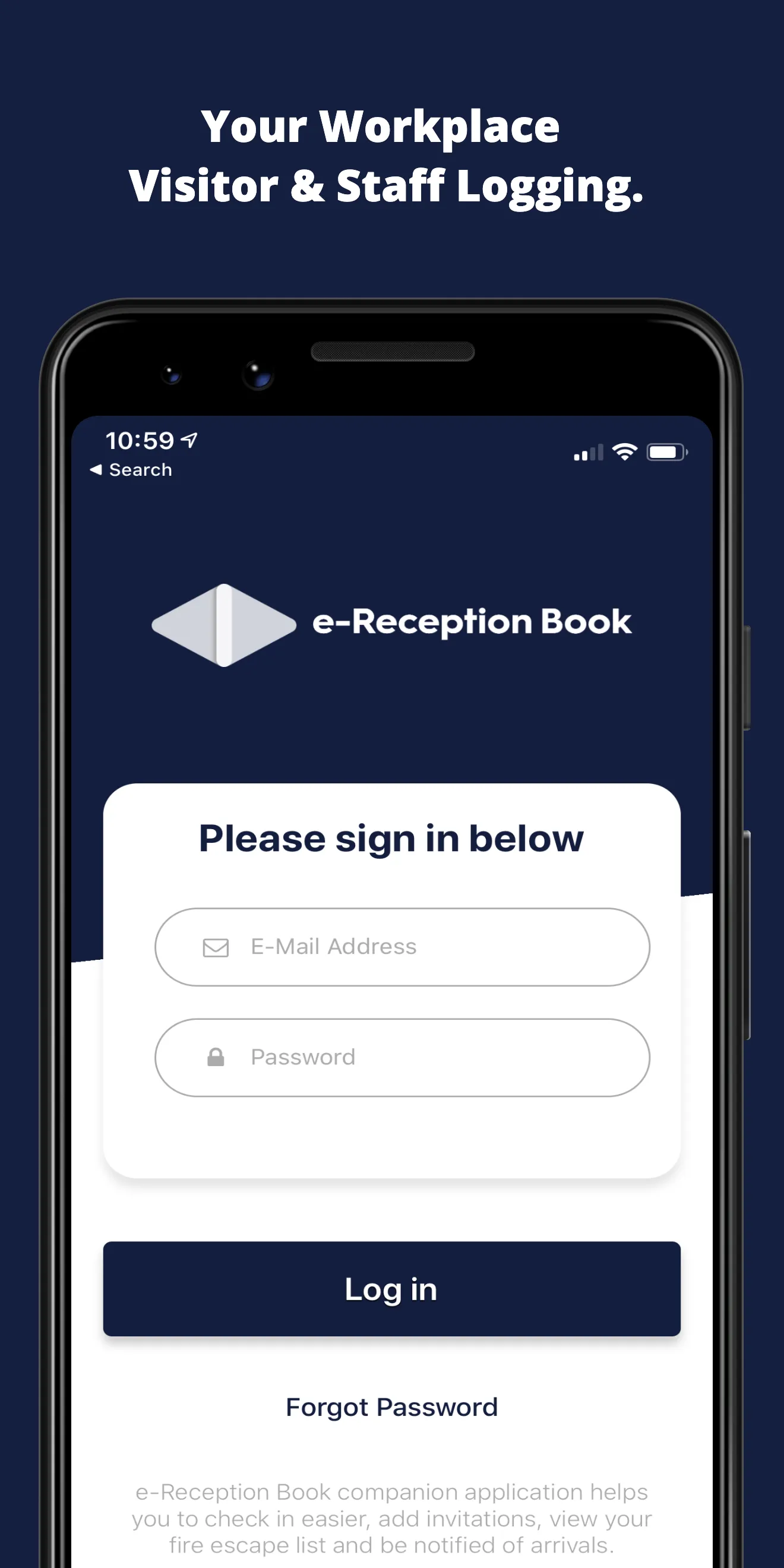 e-Reception Book Companion Old | Indus Appstore | Screenshot