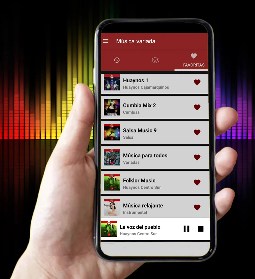 Radio FM - variadas en vivo | Indus Appstore | Screenshot