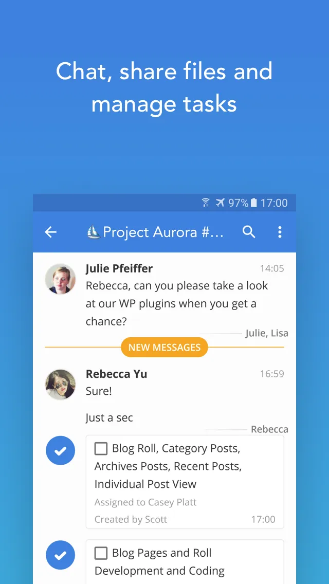 Fleep - Free Team Messenger | Indus Appstore | Screenshot