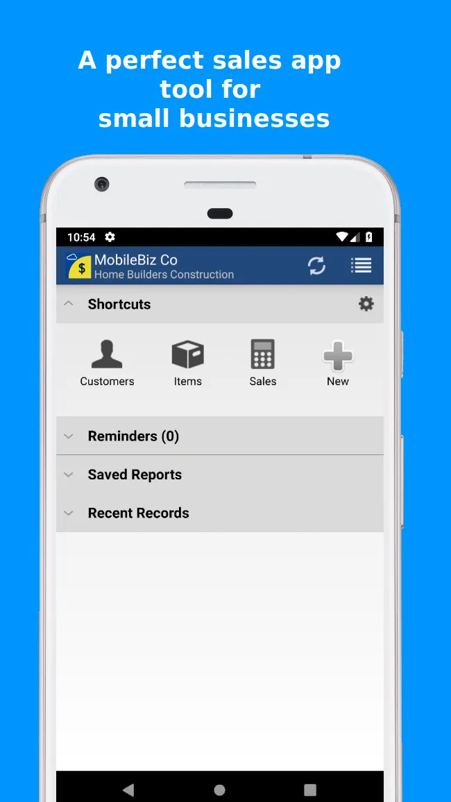 Mobilebiz Co: Invoice Maker | Indus Appstore | Screenshot