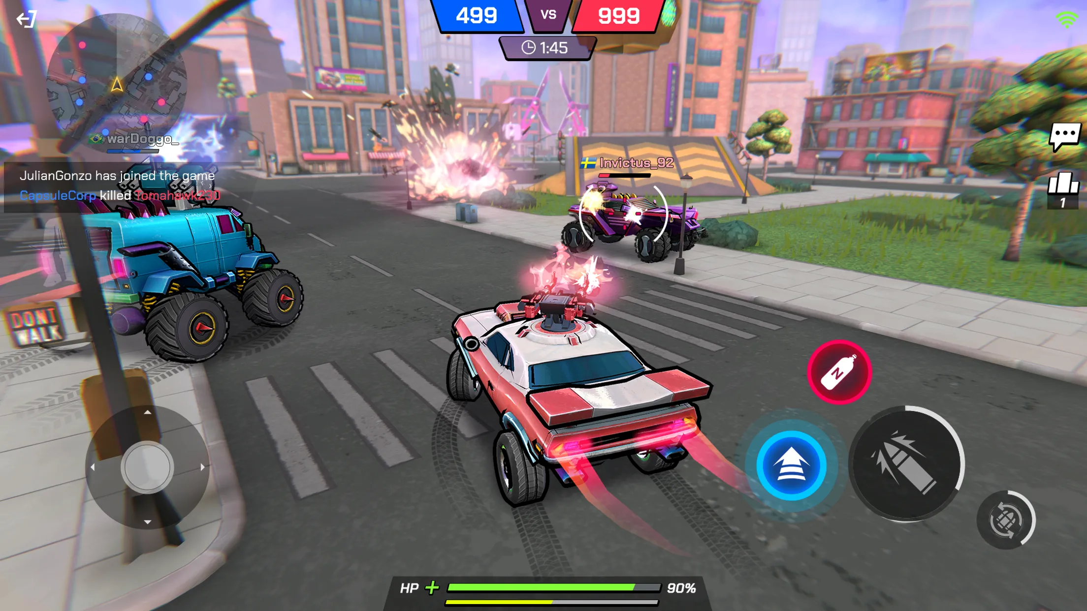 Battle Cars: Nitro PvP Shooter | Indus Appstore | Screenshot