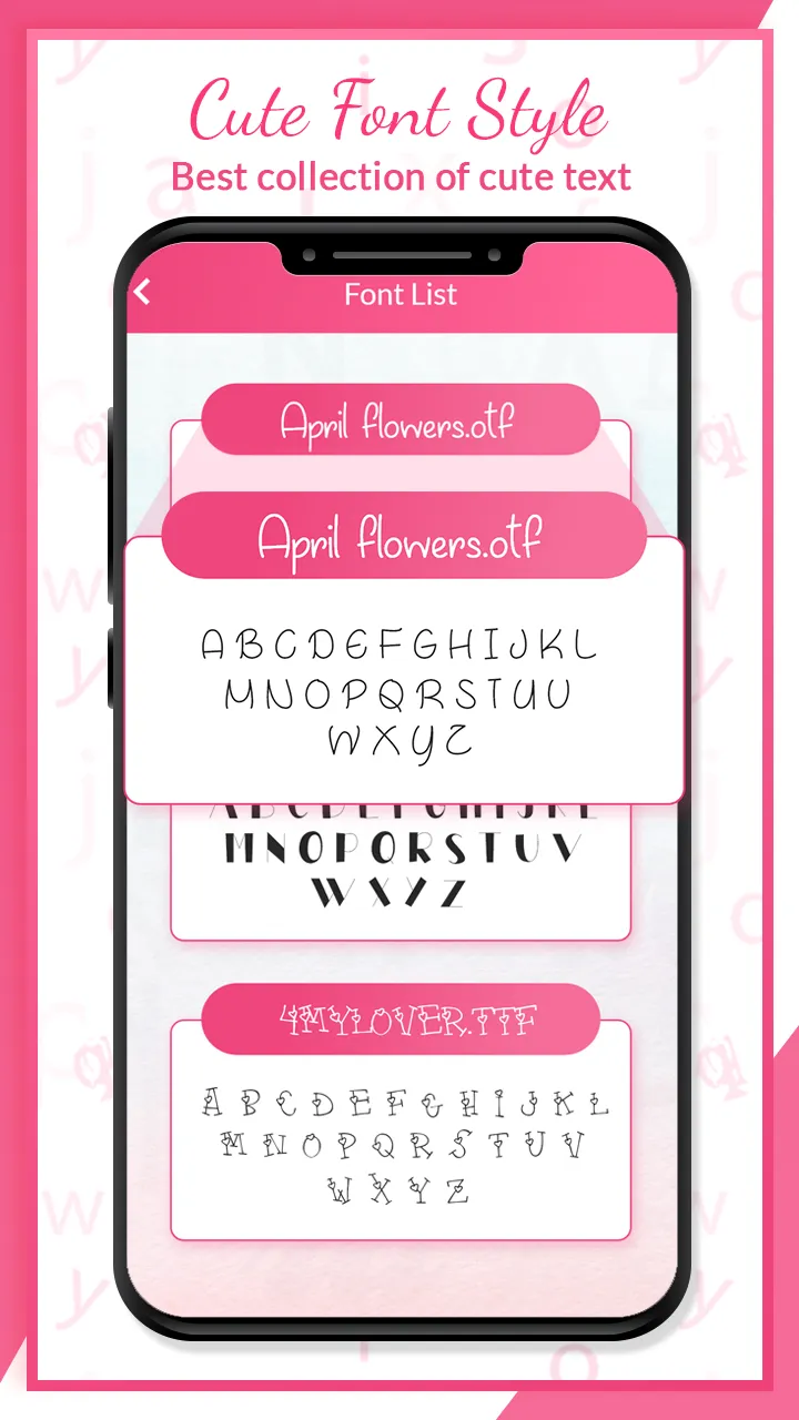 Cute Font Style | Indus Appstore | Screenshot