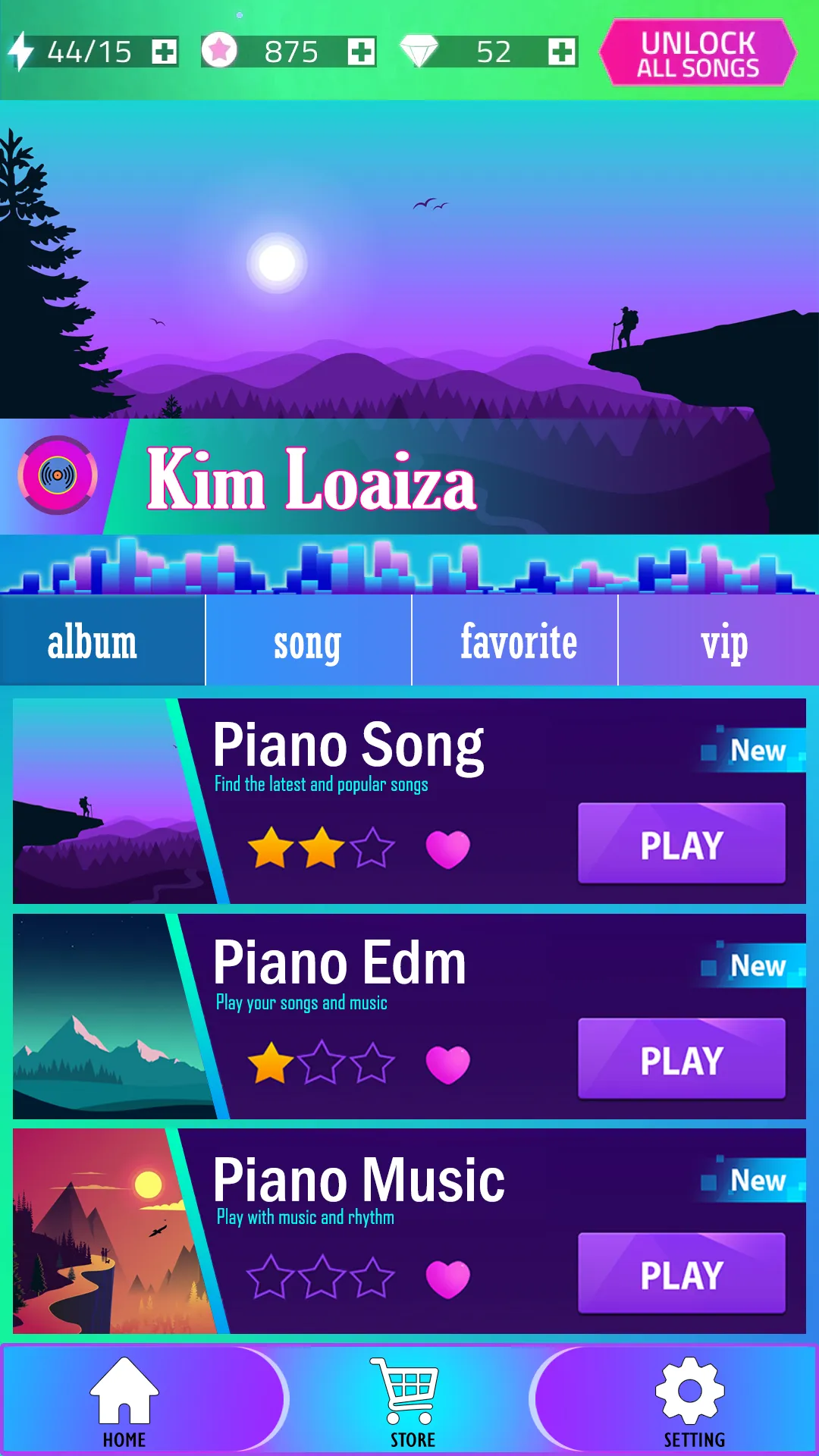 Jogo Kimberly Loaiza Piano | Indus Appstore | Screenshot