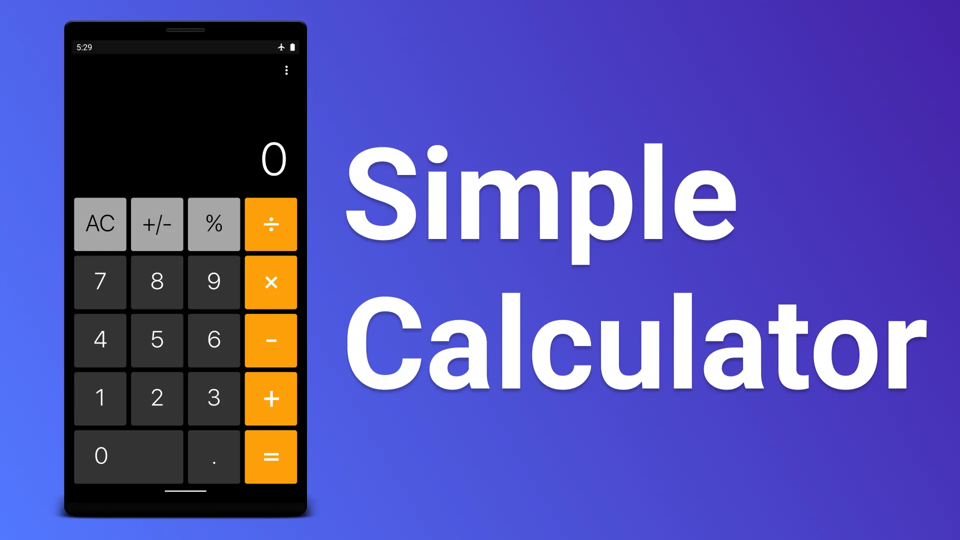 Simple Calculator | Indus Appstore | Screenshot