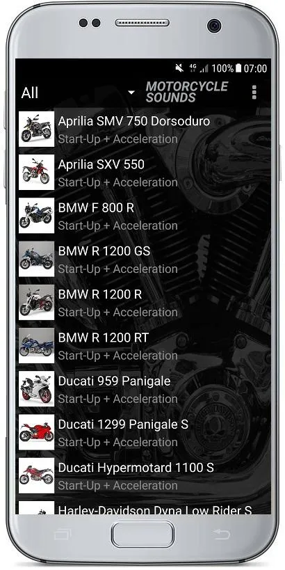 BIKE & MOTORCYCLE SOUNDS | Indus Appstore | Screenshot