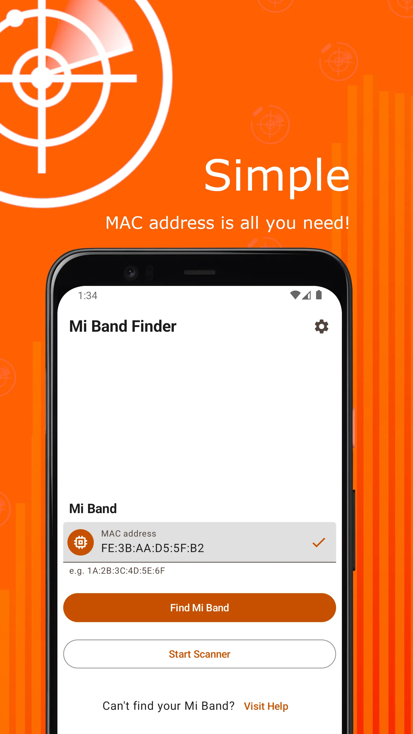 Mi Band Finder | Indus Appstore | Screenshot