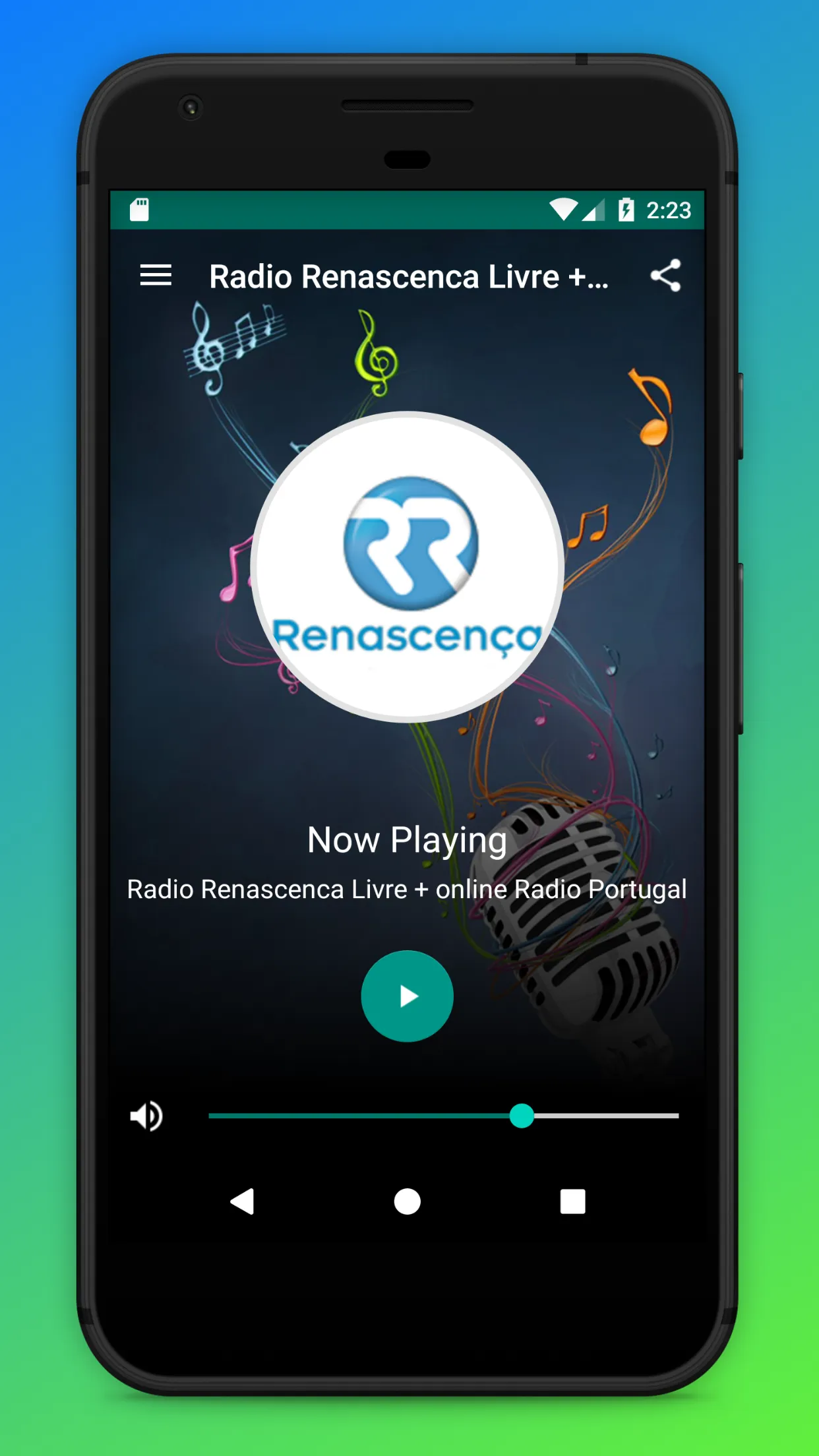 Radio Renascença Portugal App | Indus Appstore | Screenshot