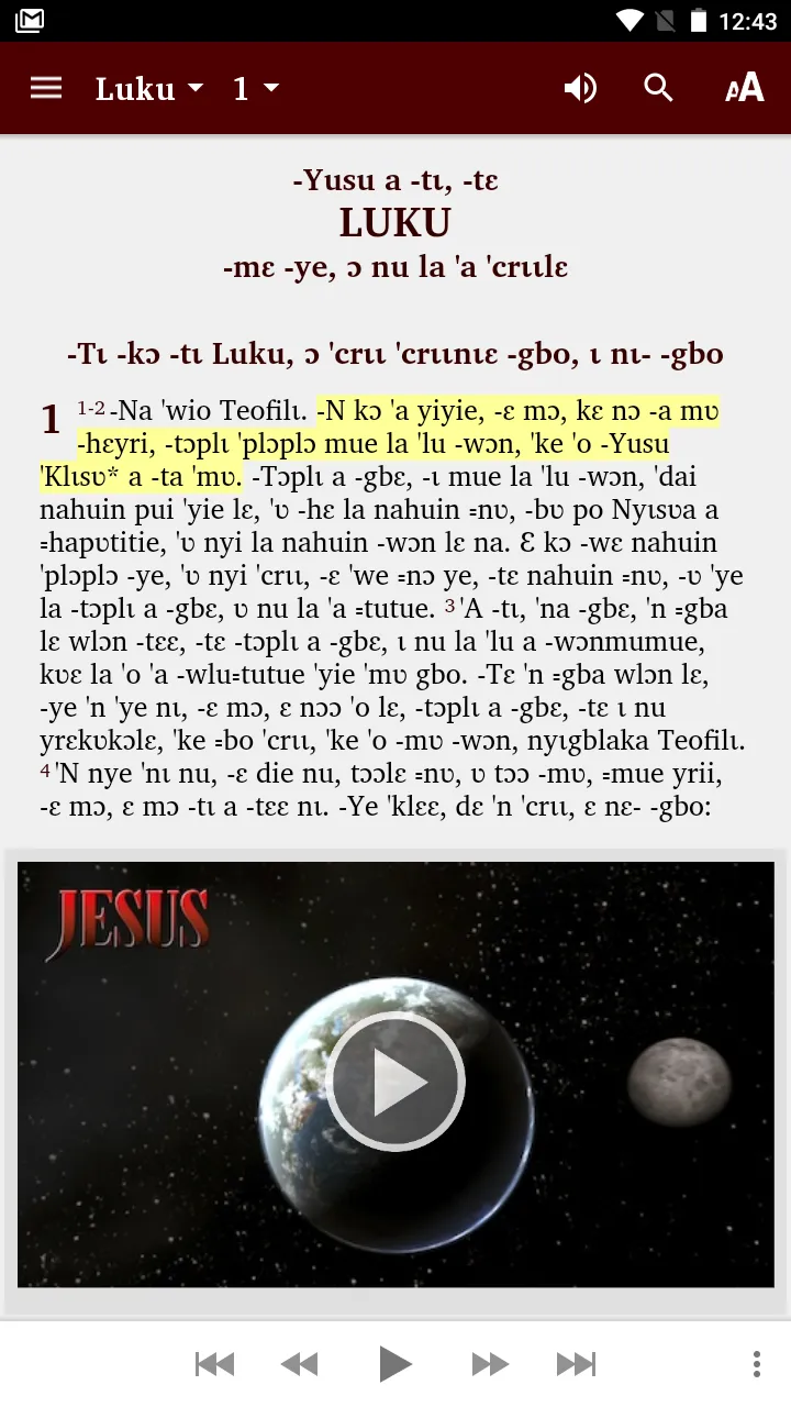 Kroumen Tepo Bible | Indus Appstore | Screenshot