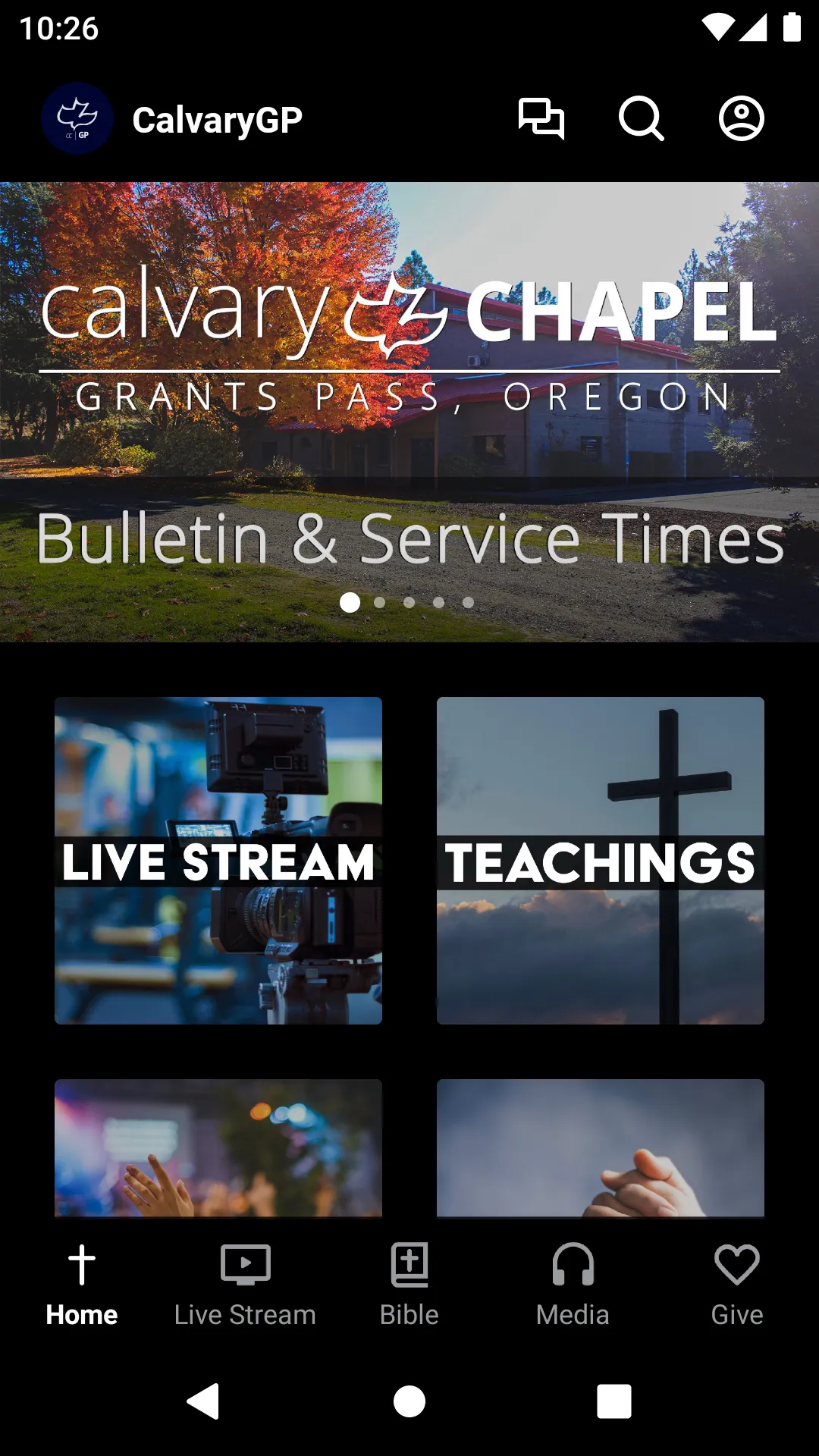 Calvary Chapel Grants Pass | Indus Appstore | Screenshot