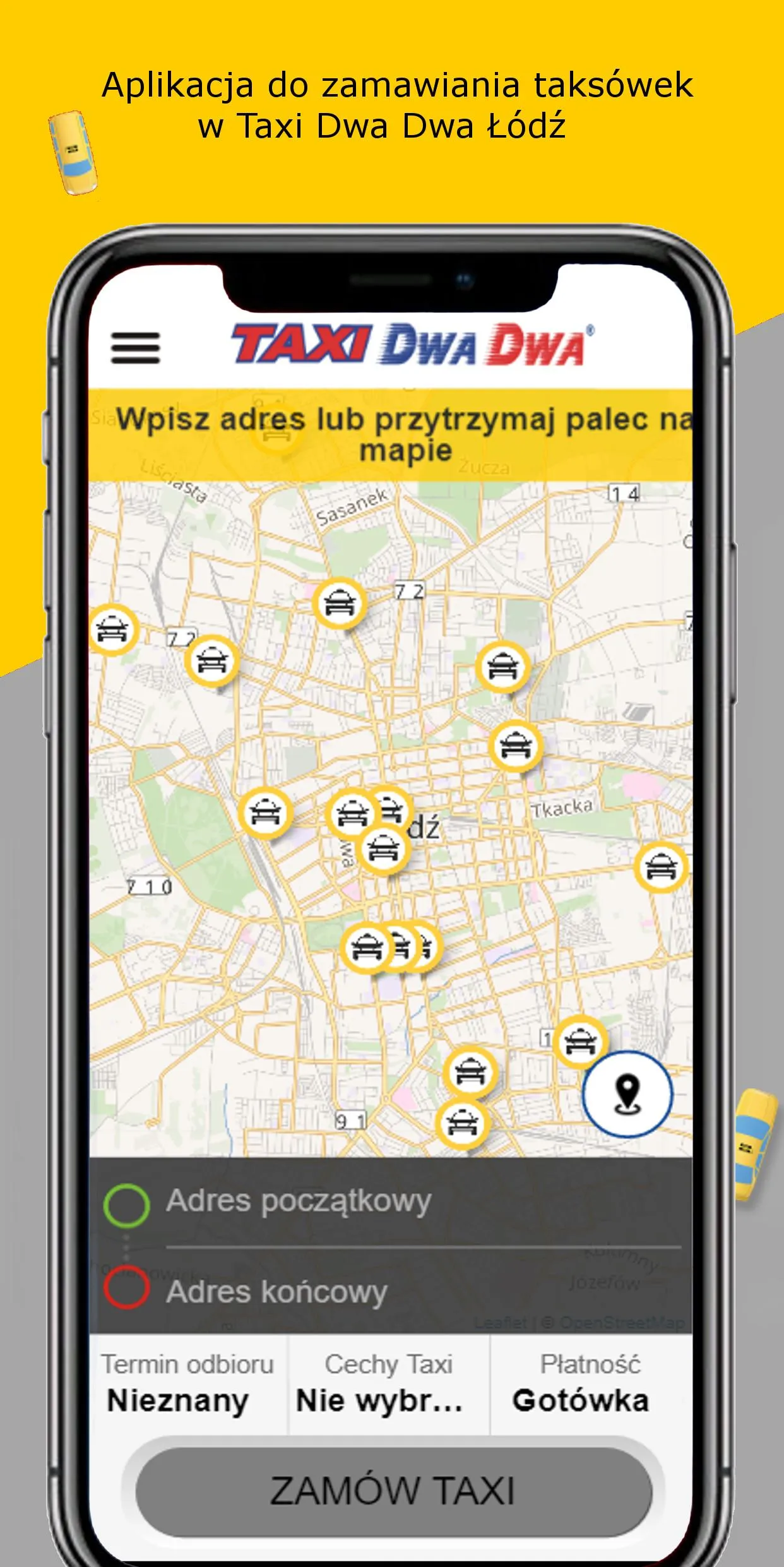 TAXI DWA DWA Łódź 196 22 | Indus Appstore | Screenshot