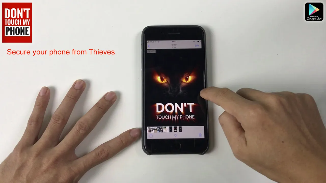 Don't Touch My Phone - Alarm | Indus Appstore | Screenshot