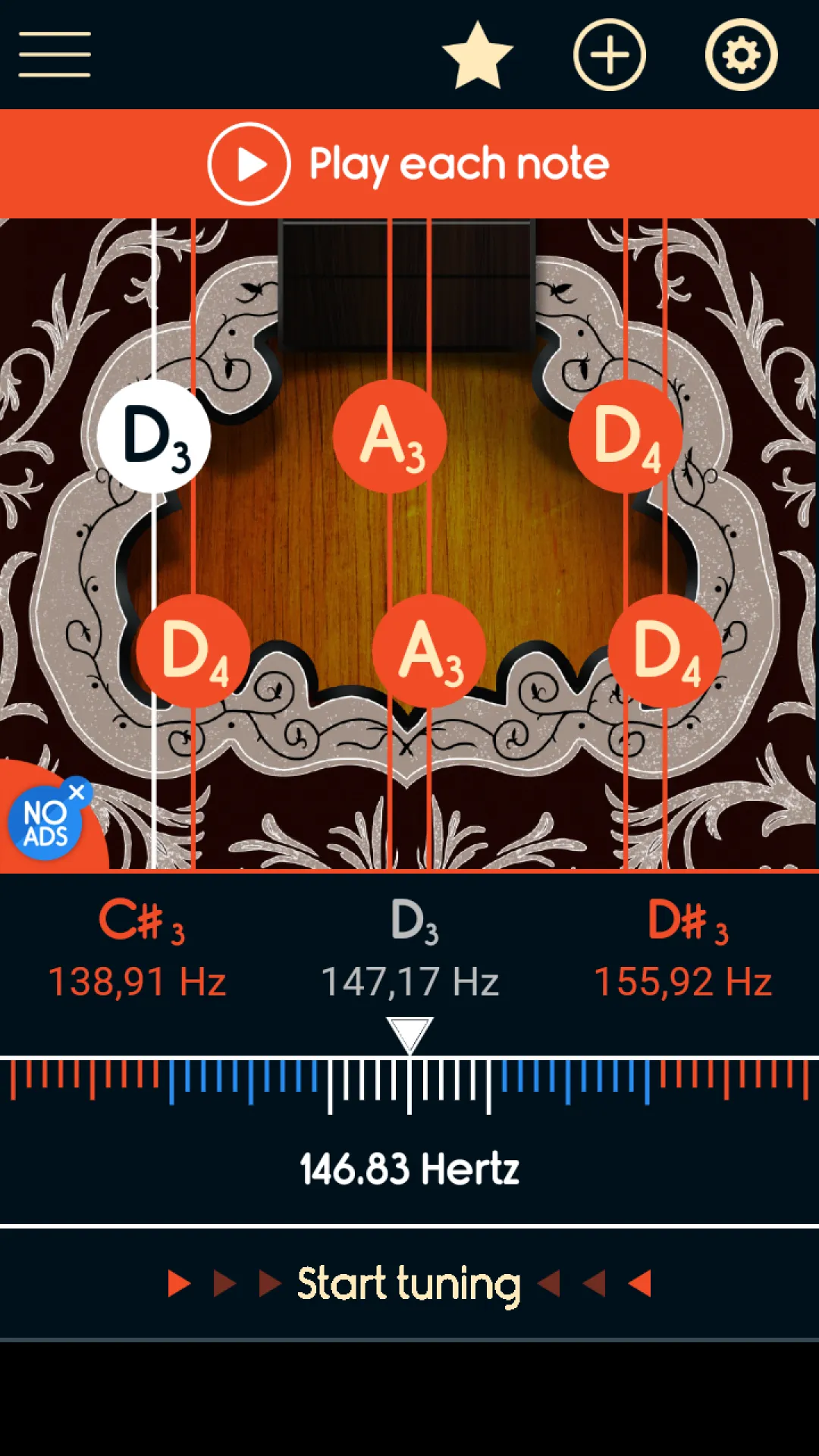 Master Bouzouki Tuner | Indus Appstore | Screenshot