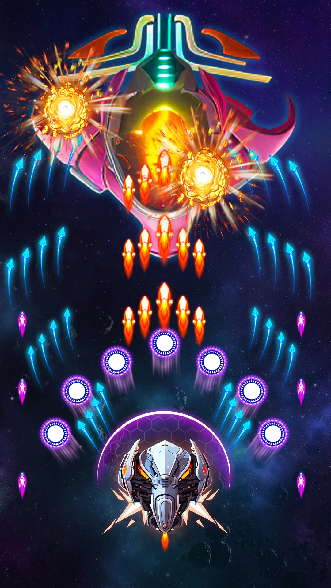 Sky Attack Space Shooter War | Indus Appstore | Screenshot